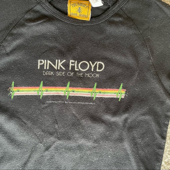 Rockware Anthill Trading 3/4 Sleeve Pink Floyd Tee - Picture 2 of 6